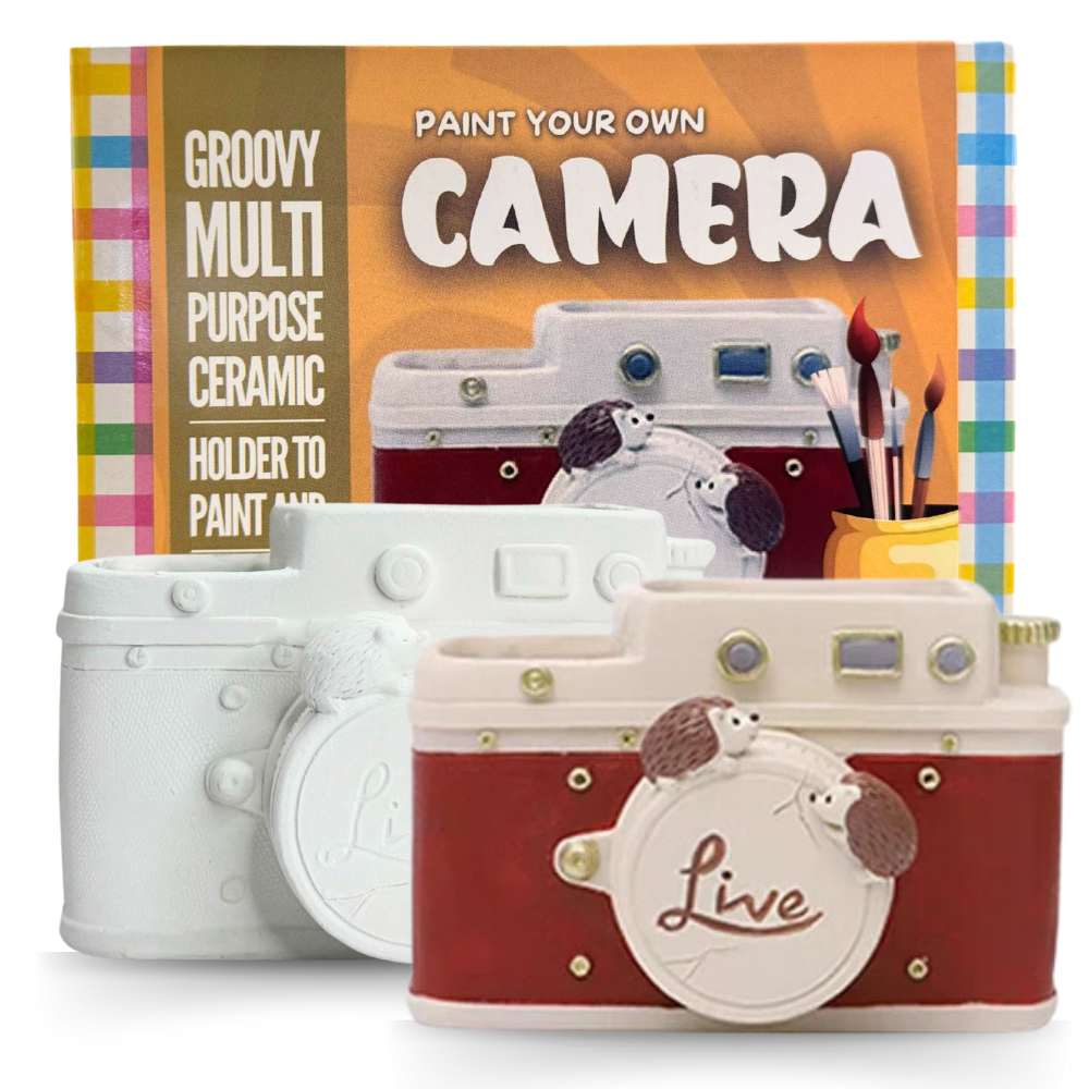 Paint Your Own Retro Camera