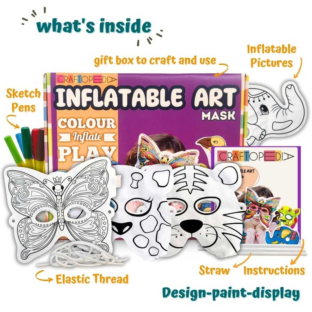 Mask Inflatable Art and Craft Kit