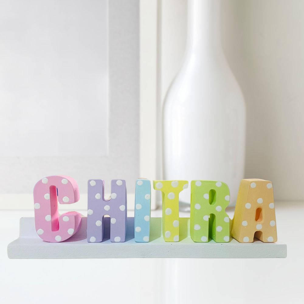 Personalised Painted Name Sign