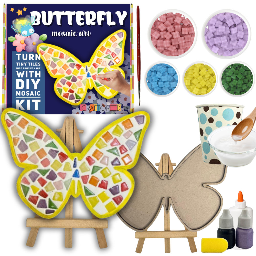 DIY Mosaic Art Kit - Butterfly