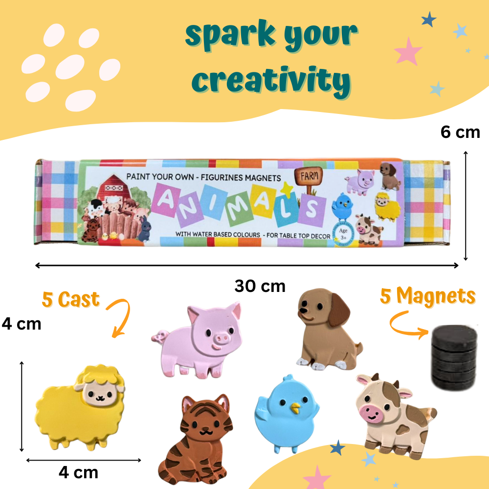 DIY Fridge Magnet Painting kit