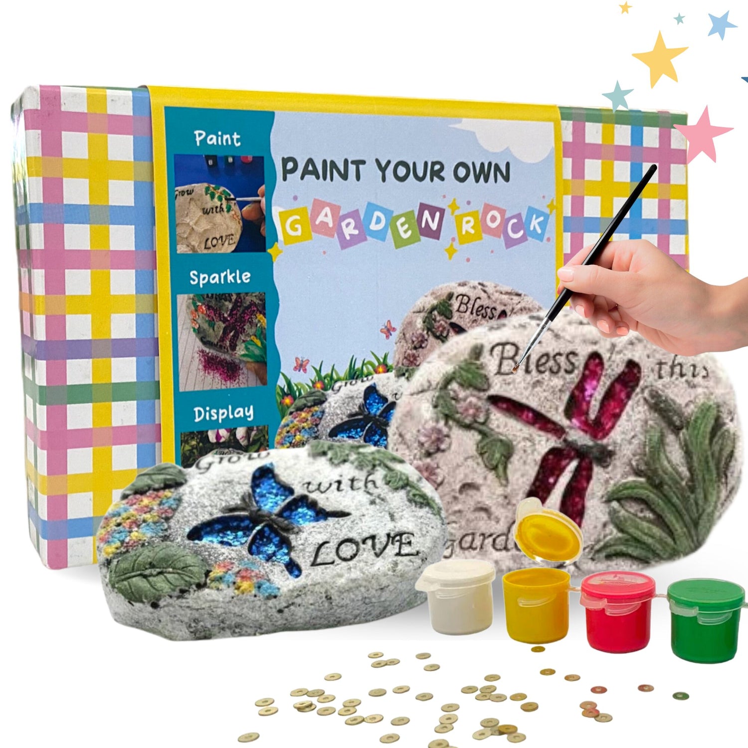 Rock painting kit