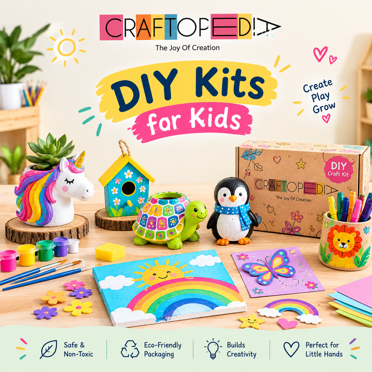 Best DIY Kits for Kids in India: Craftopedia's Top Picks