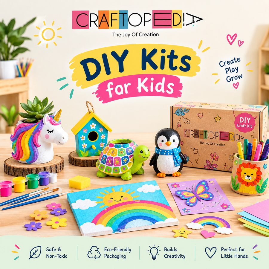 Best DIY Kits for Kids in India: Craftopedia's Top Picks