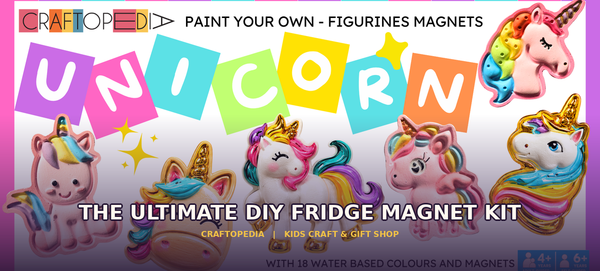 THE ULTIMATE DIY FRIDGE MAGNET KIT: A CRAFT ACTIVITY KIDS ACTUALLY LOVE