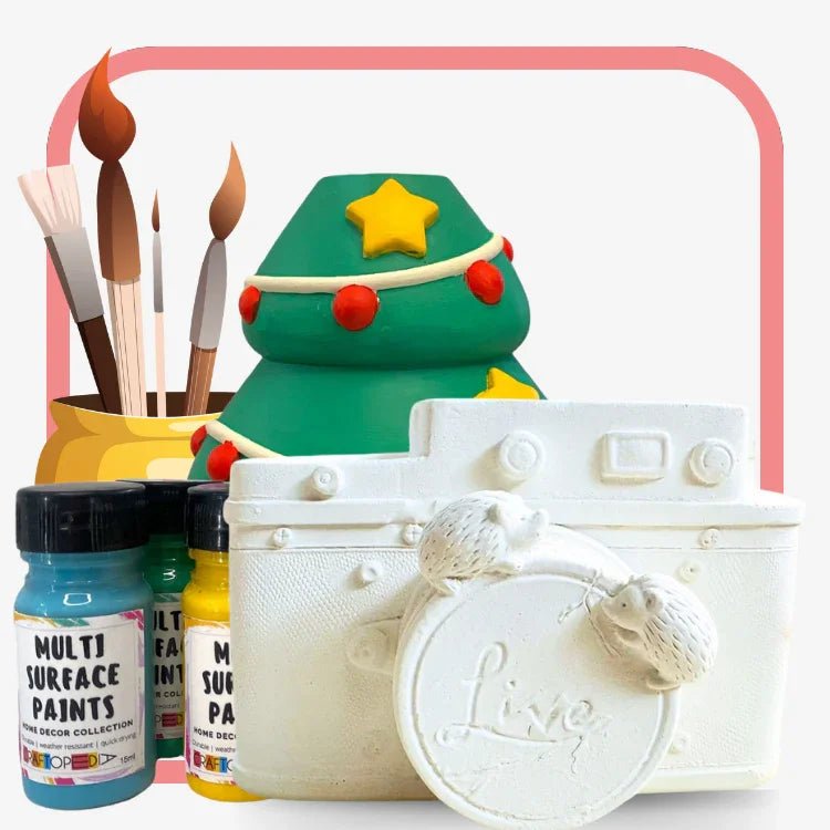 DIY Ceramic Art Sets - CRAFTOPEDIA PVT. LTD.