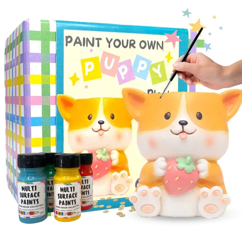 Paint Your Own Pen Stand - CRAFTOPEDIA PVT. LTD.