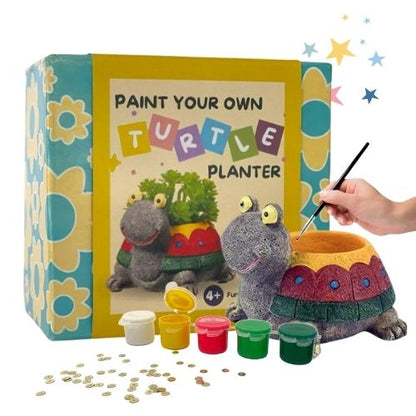 Paint Your Own Planter - Turtle