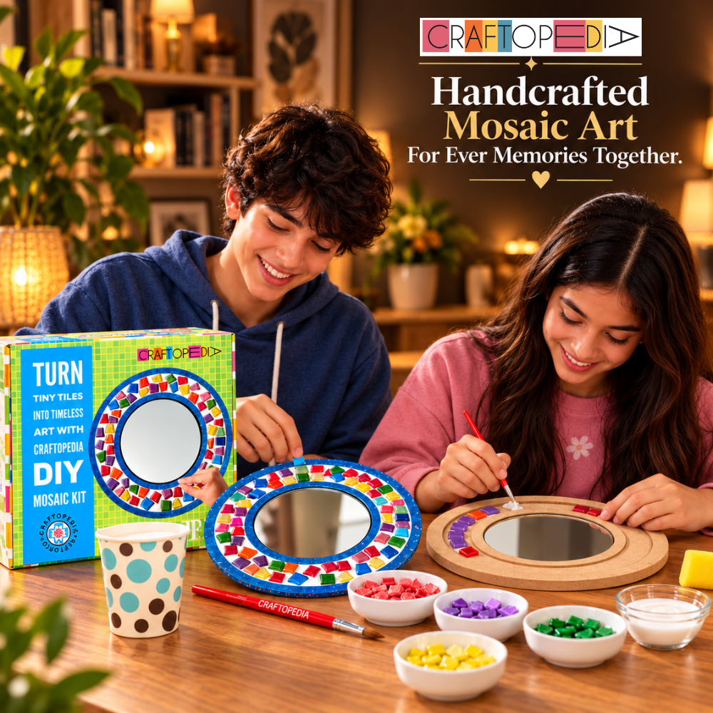 DIY Painting Kit - Mosaic Mirror