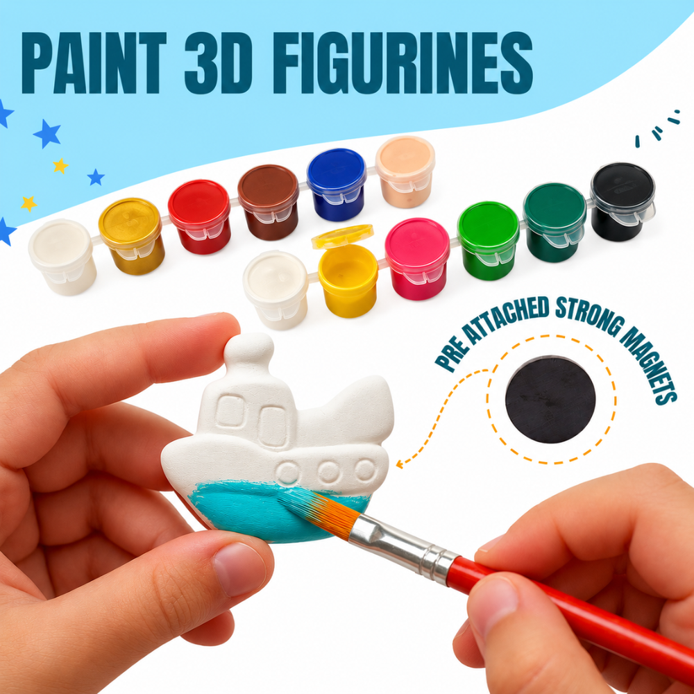 DIY Painting Kit - Vehicles Magnet