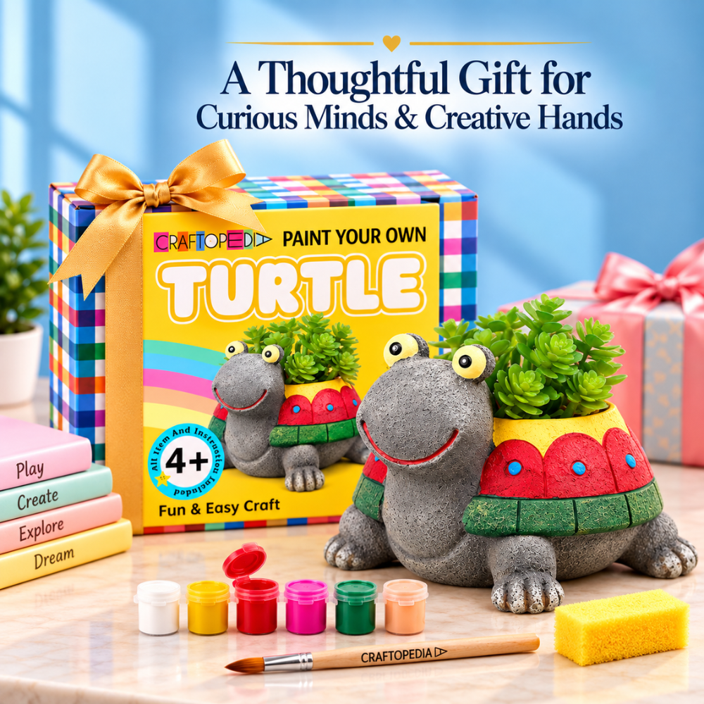 DIY Ceramic Paiting Set - Turtle