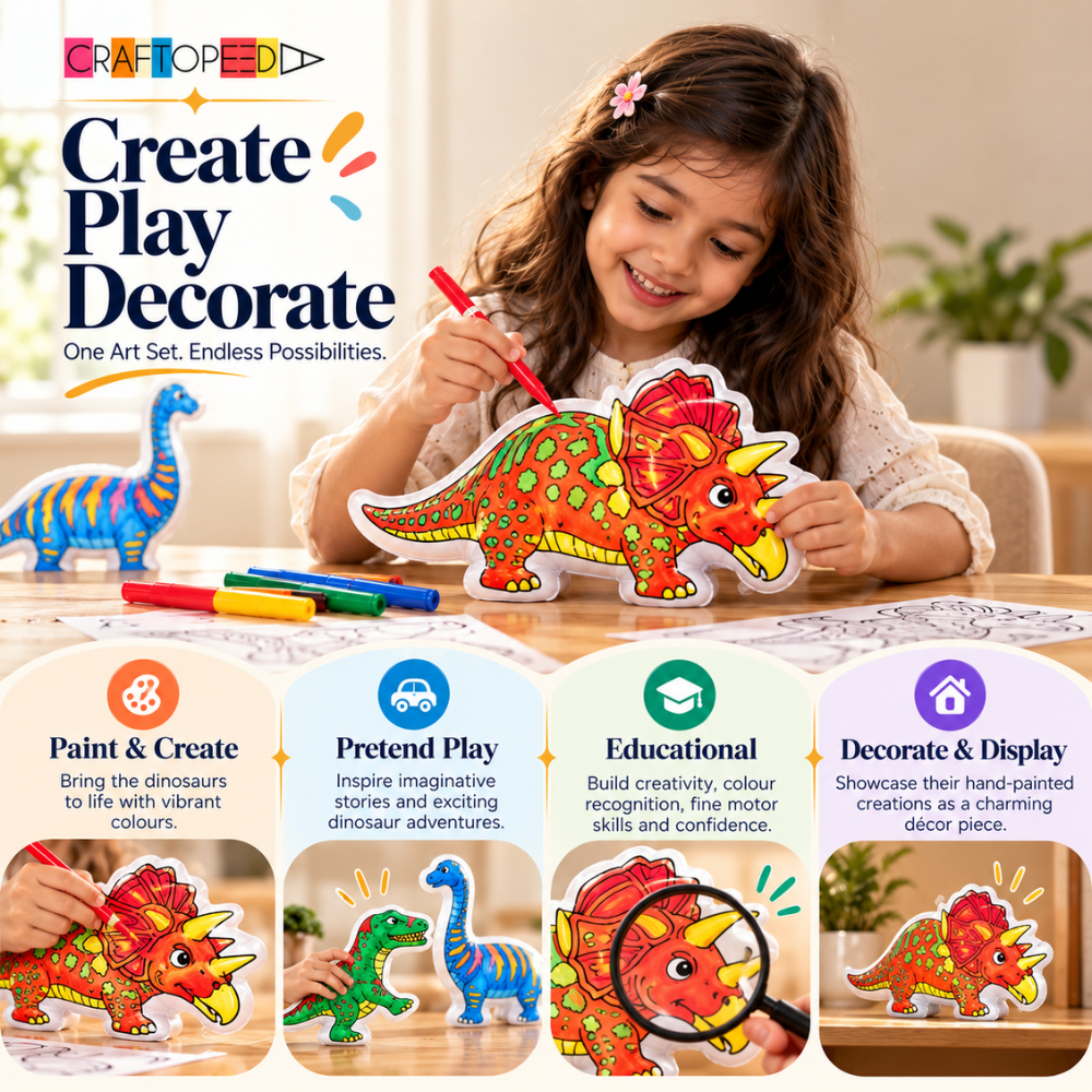 DIY Ceramic Paiting Set