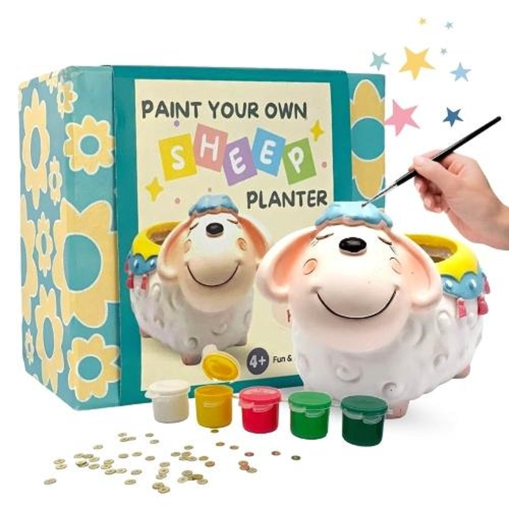 Paint Your Own Pen Stand - Sheep