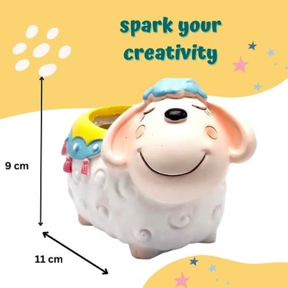 Paint Your Own Pen Stand - Sheep