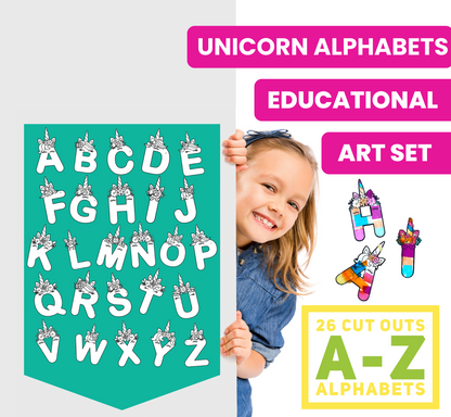 The Magical Color Transfer Paper Art - Alphabet