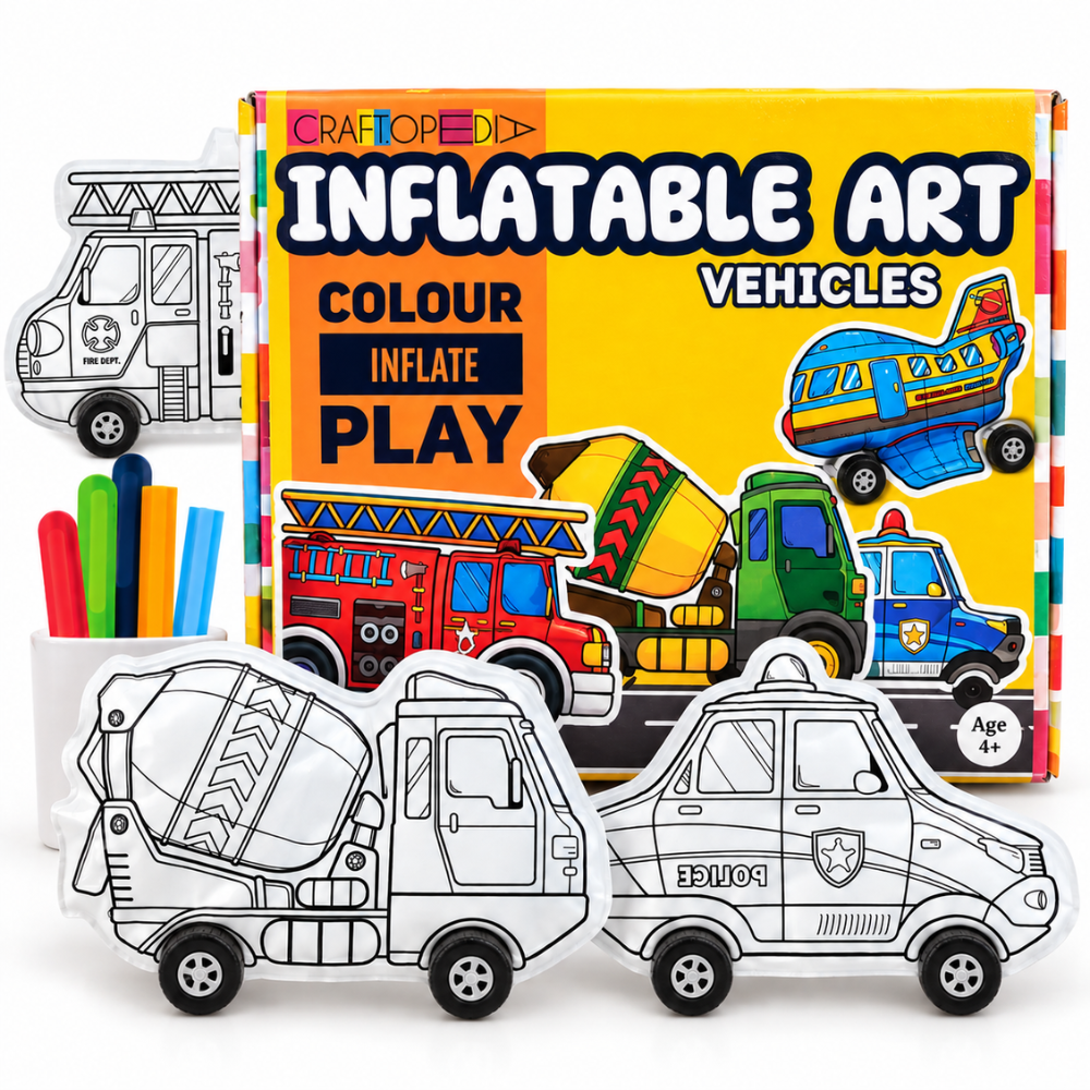 DIY Art & Craft Kit - Vehicles