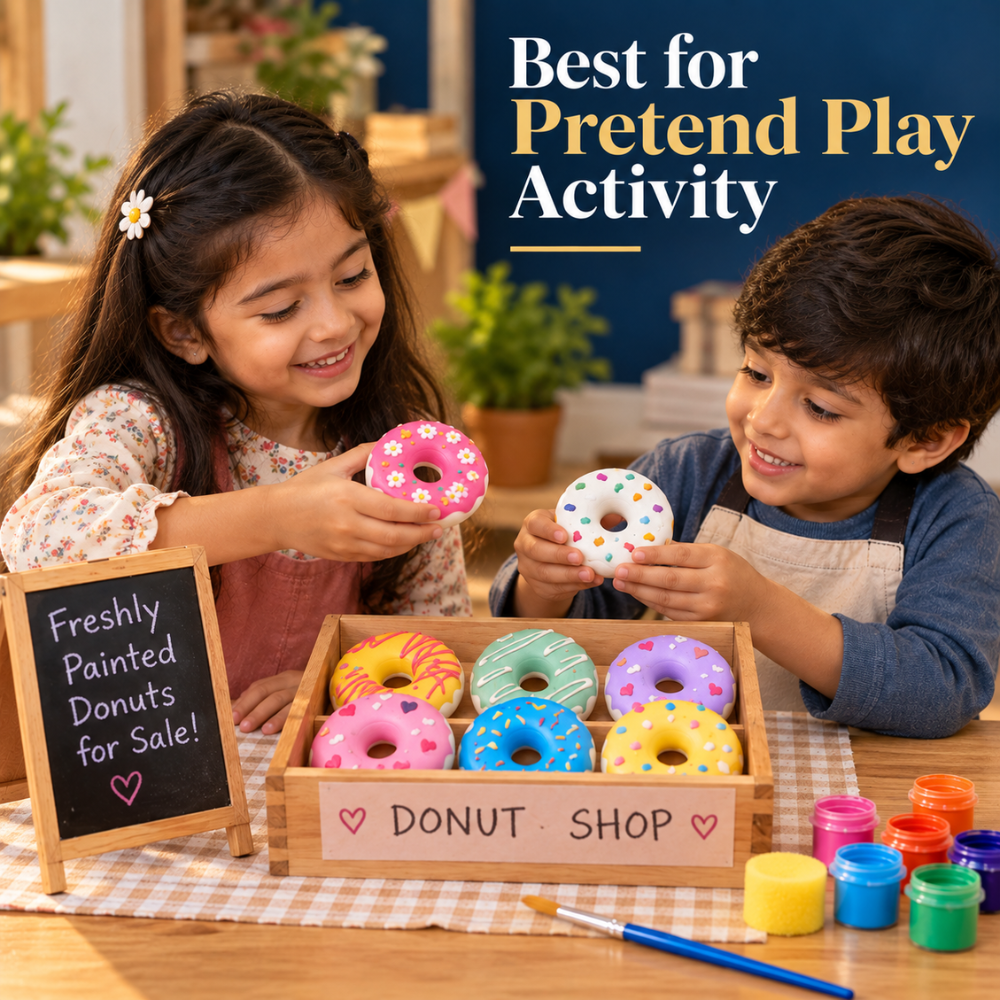 DIY Kit for Kids - Donut Painitng