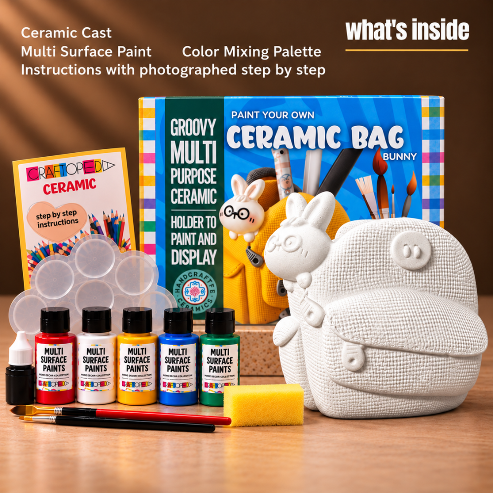 DIY Ceramic Paiting Set