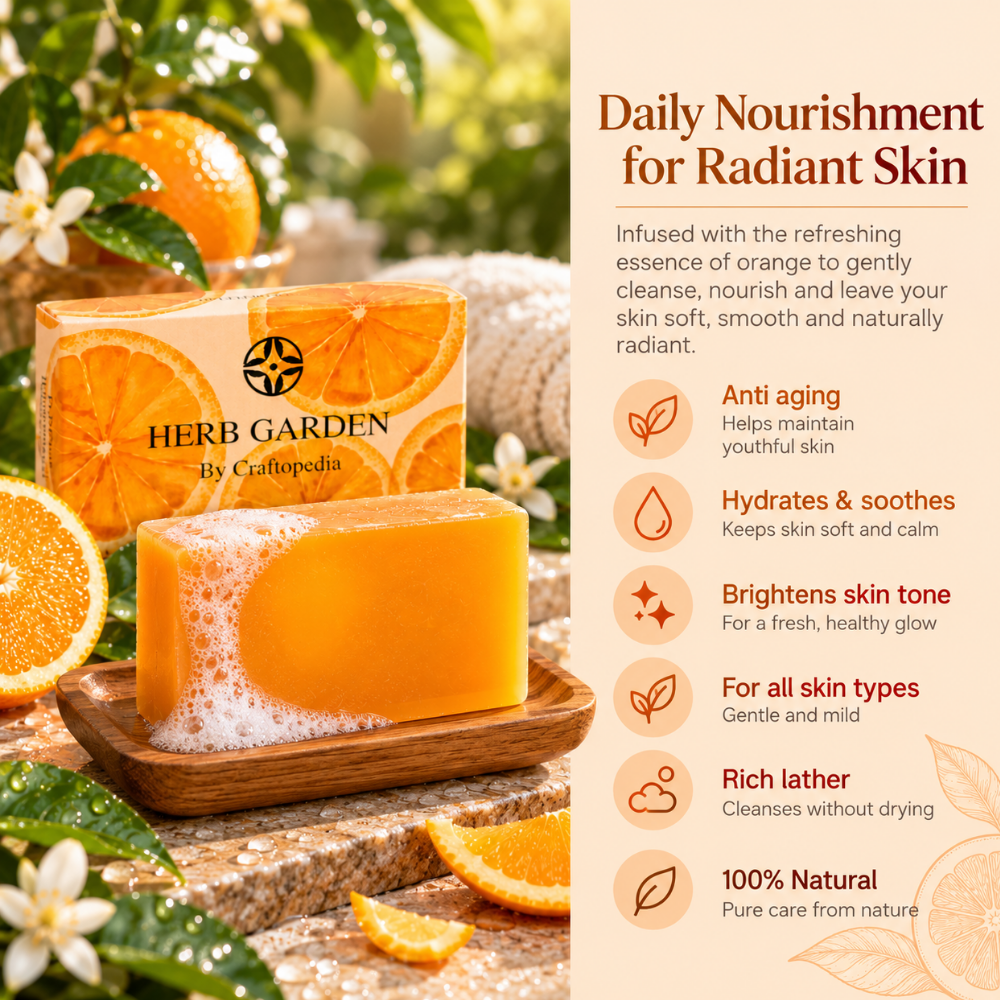 Chemical Free Soap - Orange