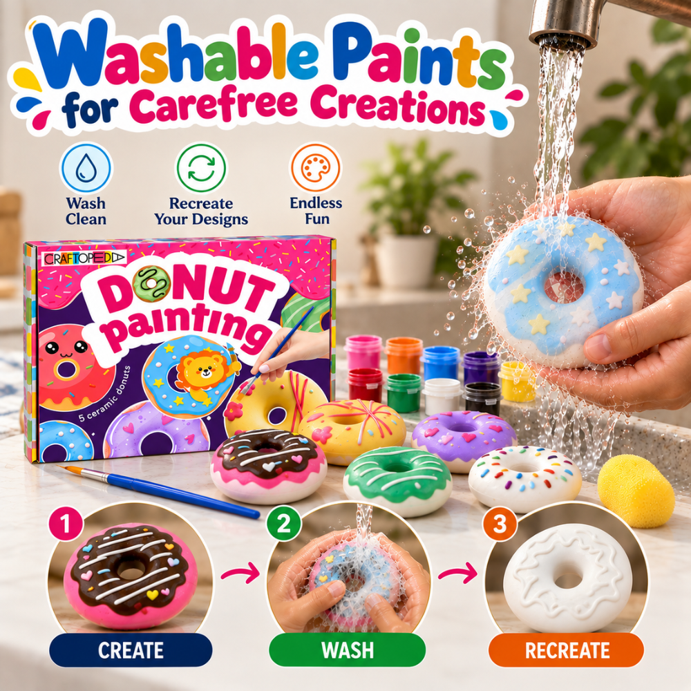 DIY Ceramic Paiting Set