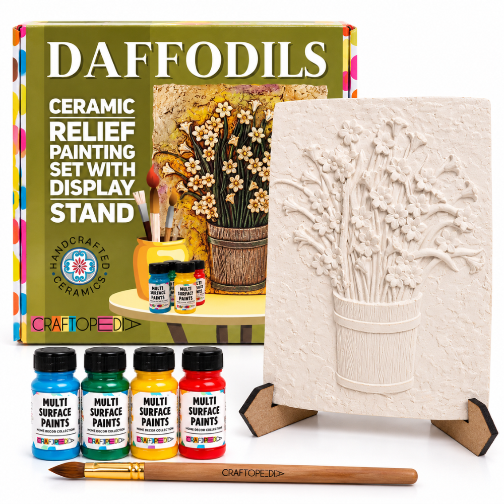 DIY Art Set - Daffodil Painting