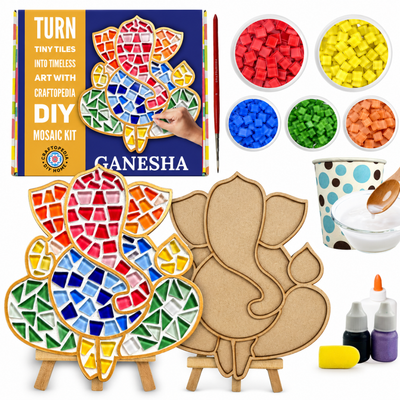 DIY Mosaic Art Kit - Ganesha