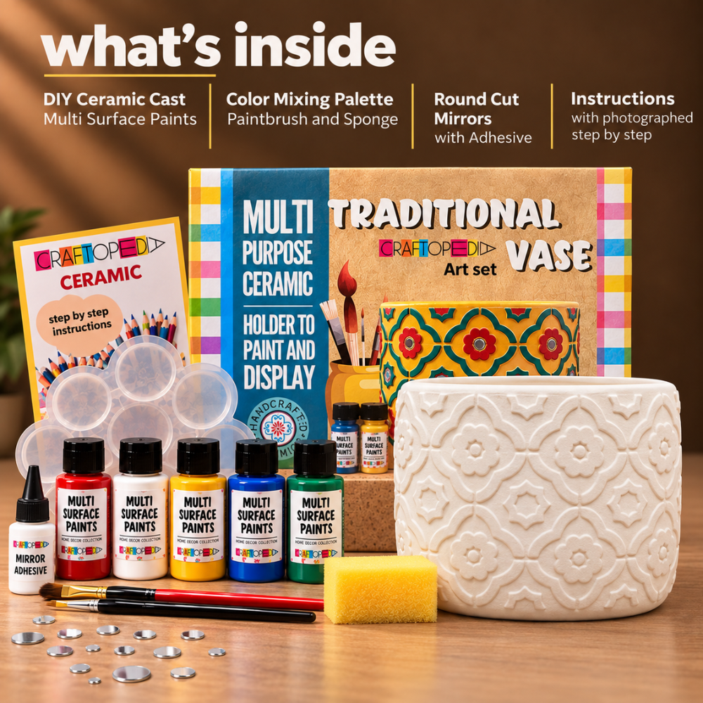 DIY Painting Kit - Traditional Vase