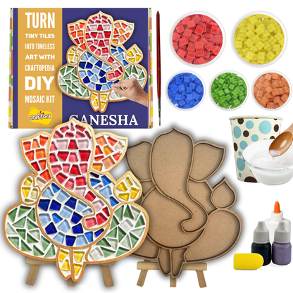 DIY Mosaic Art Kit - Ganesha