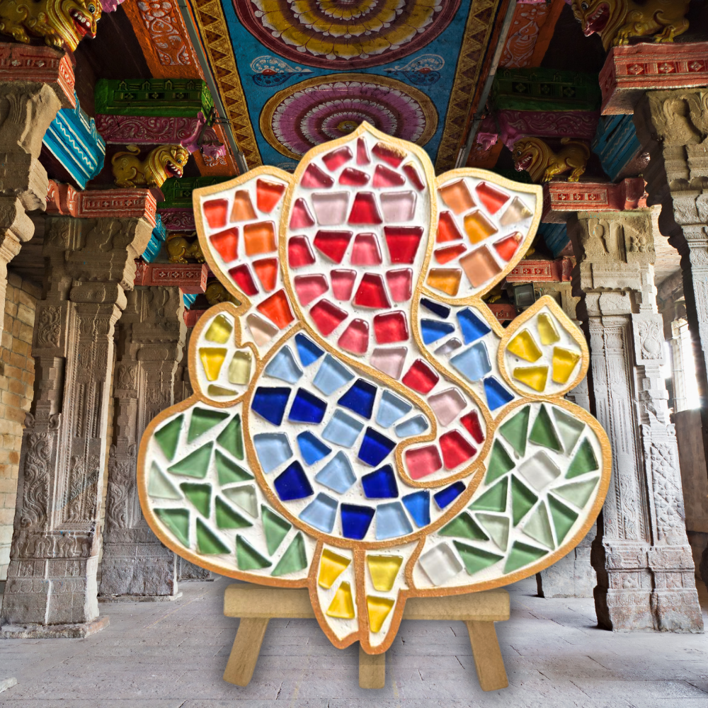 DIY Mosaic Art Kit - Ganesha