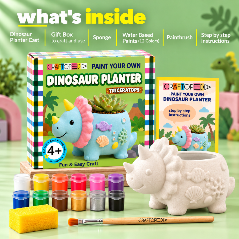Ceramic DIY Kit - Dino