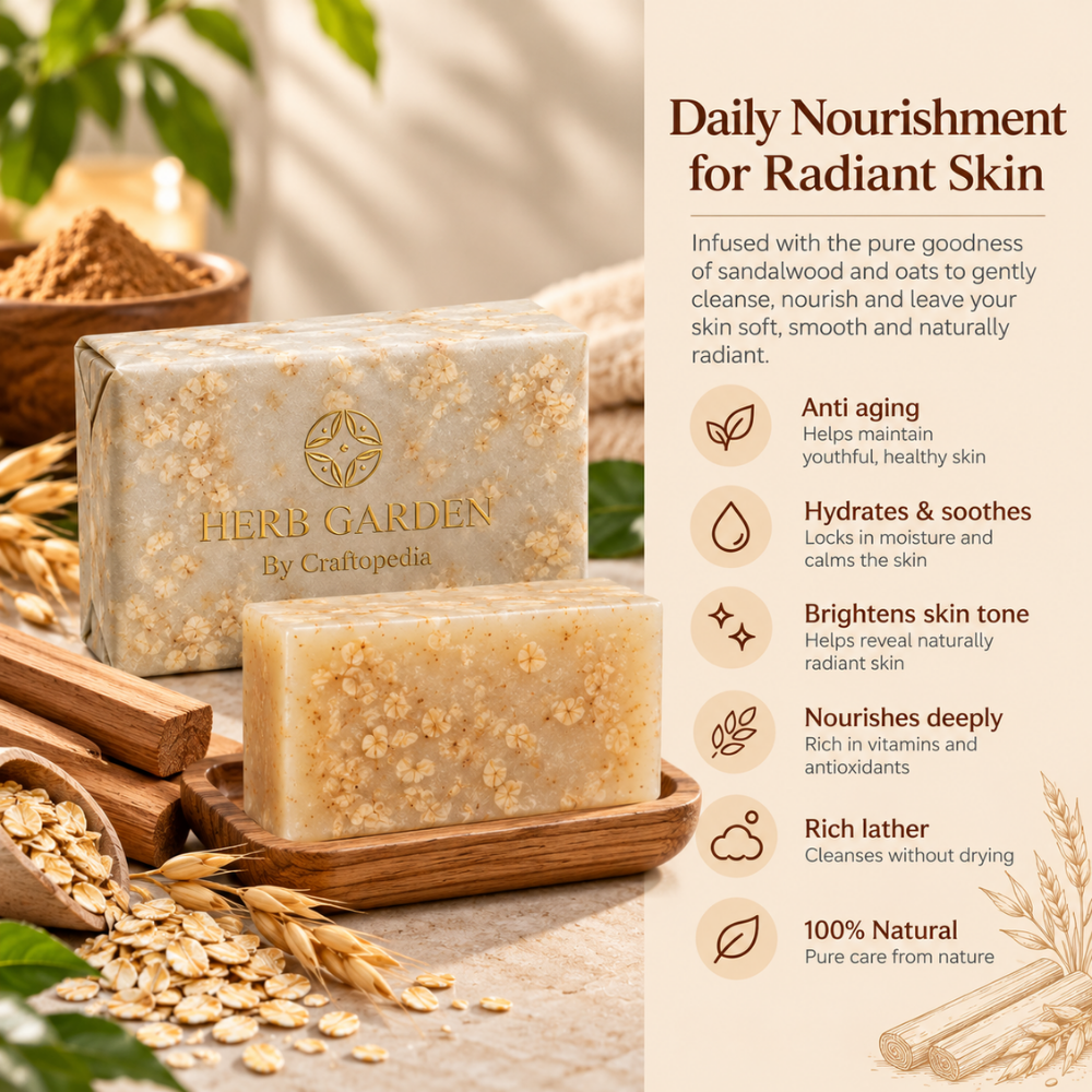 Handmade Soap - Chandan Oats