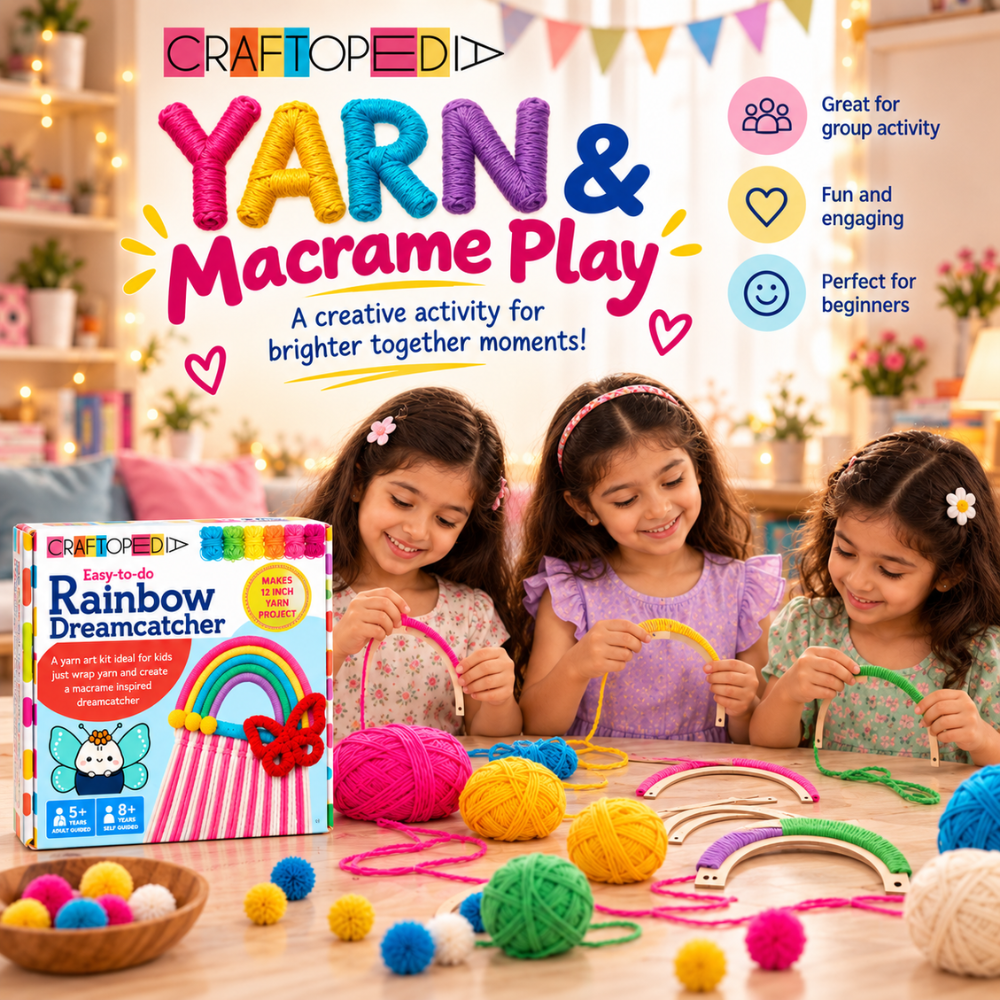 DIY Painting Set - Rainbow Dreamcatcher