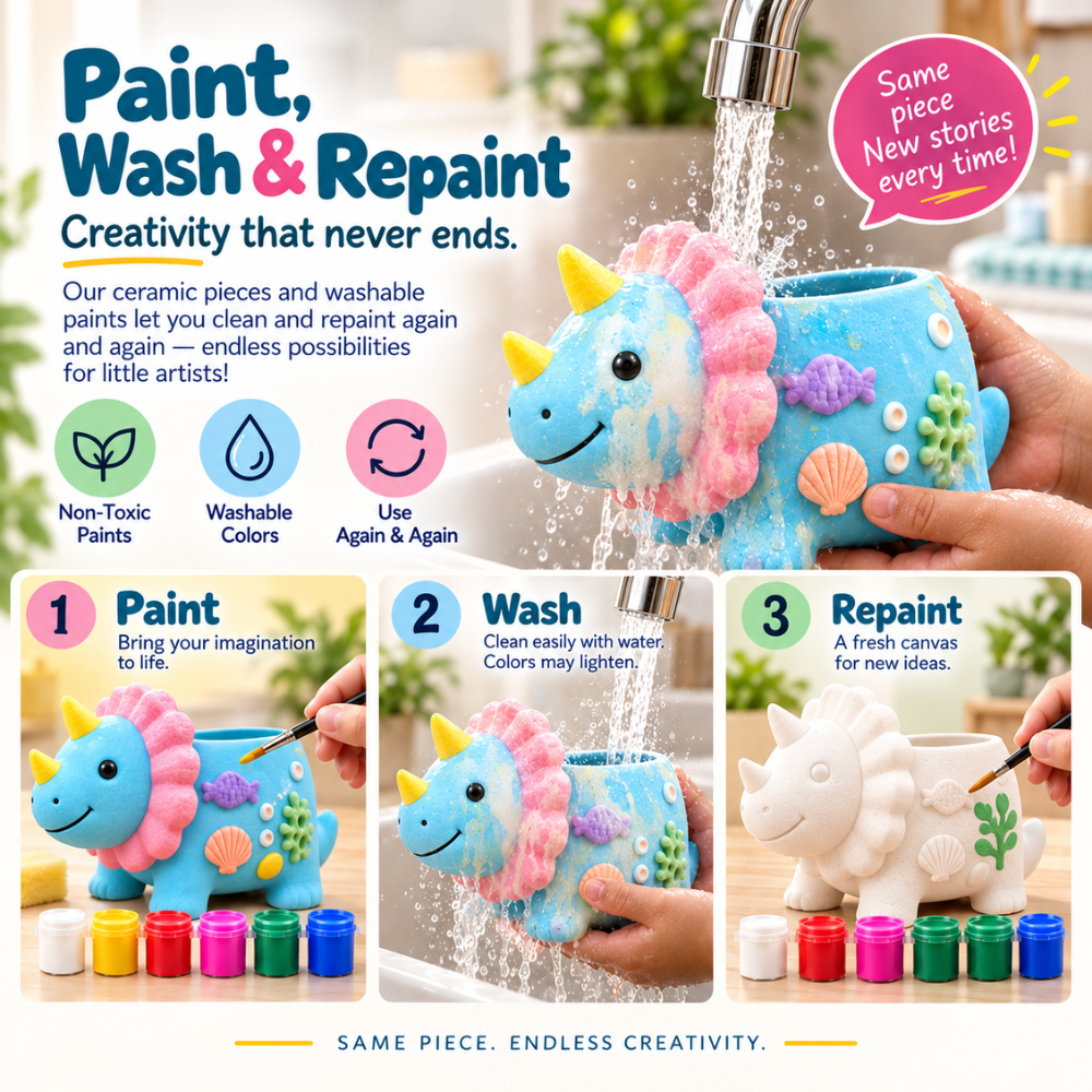 DIY Paiting Set - Dino
