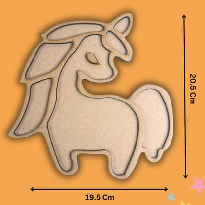 DIY Mosaic Art Kit - Unicorn
