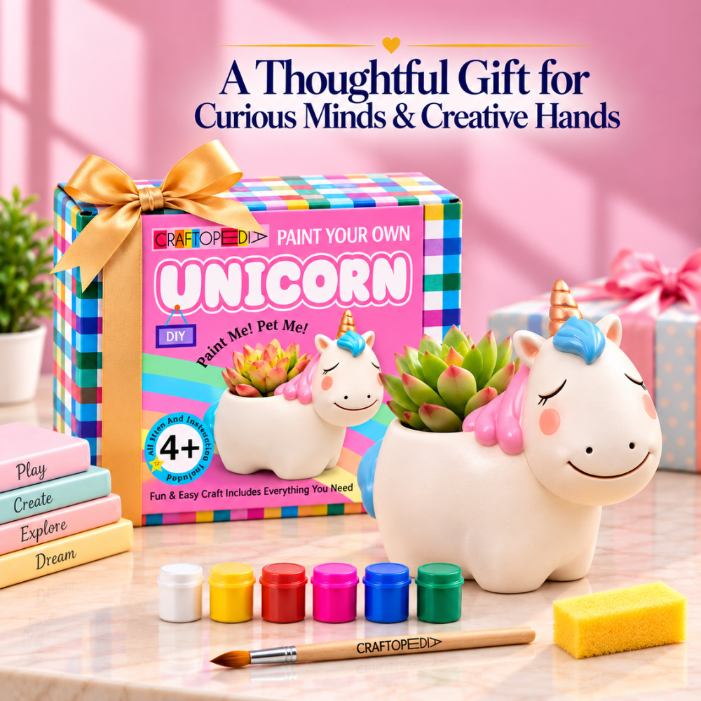 DIY Ceramic Paiting Set - Unicorn