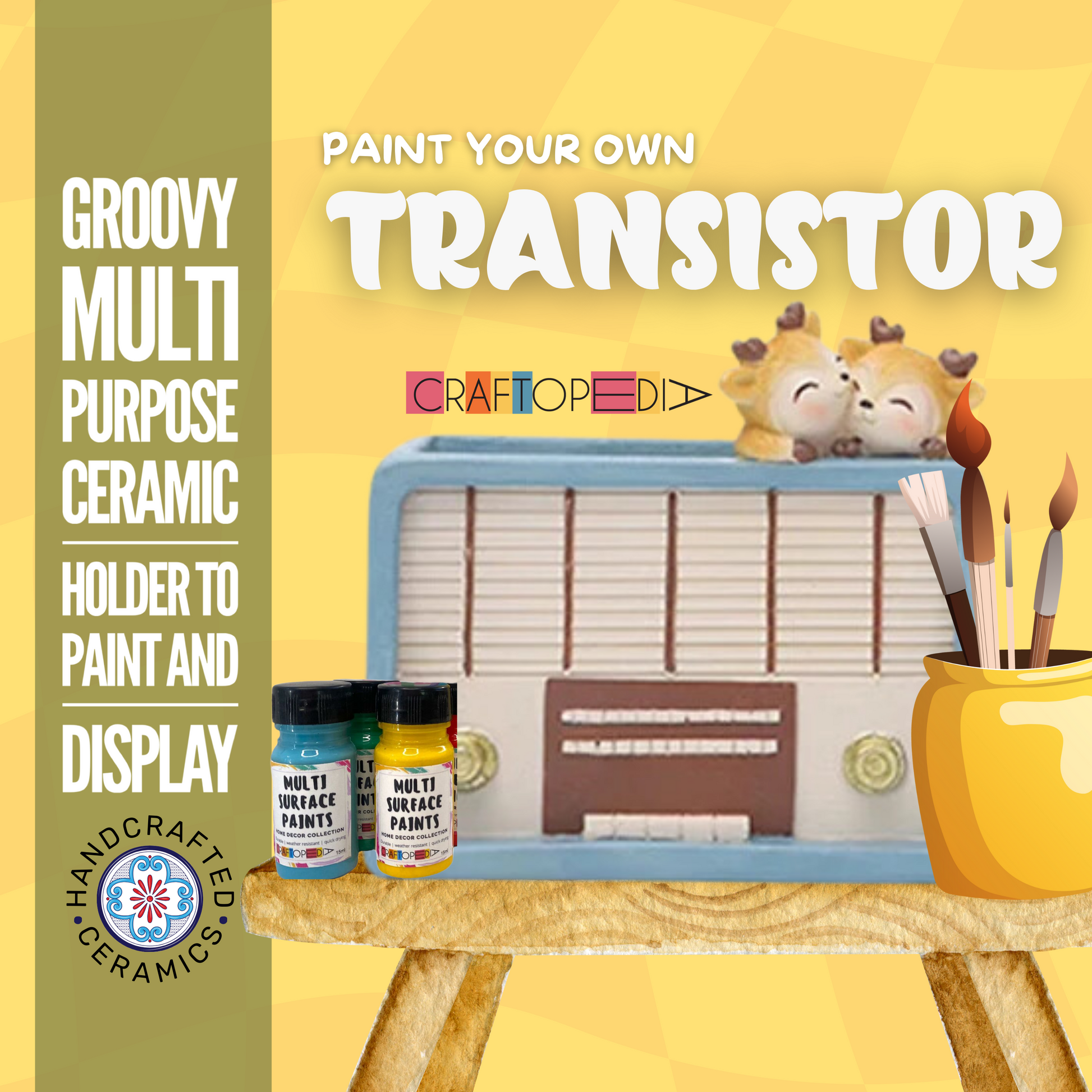 Paint Your Own Retro Transistor