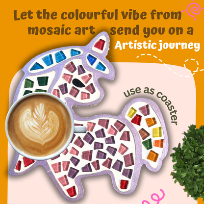 DIY Mosaic Art Kit - Unicorn
