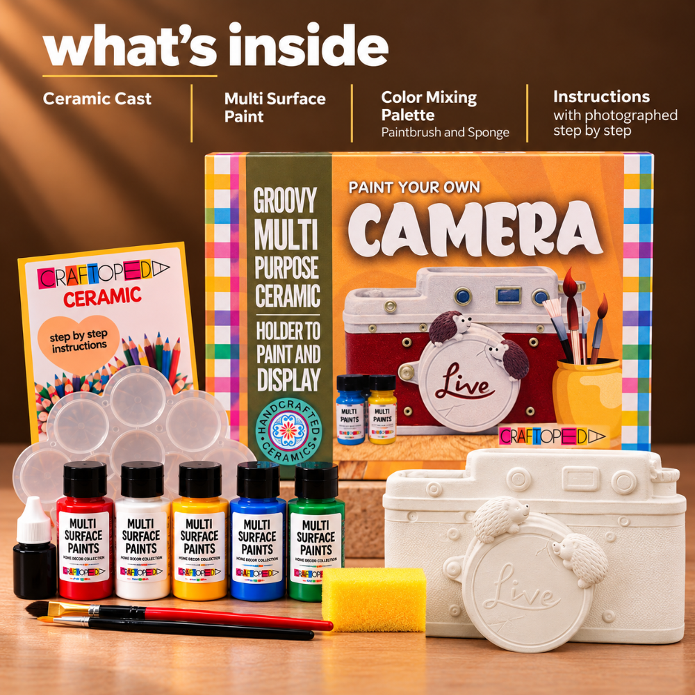 DIY Ceramic Paiting Set