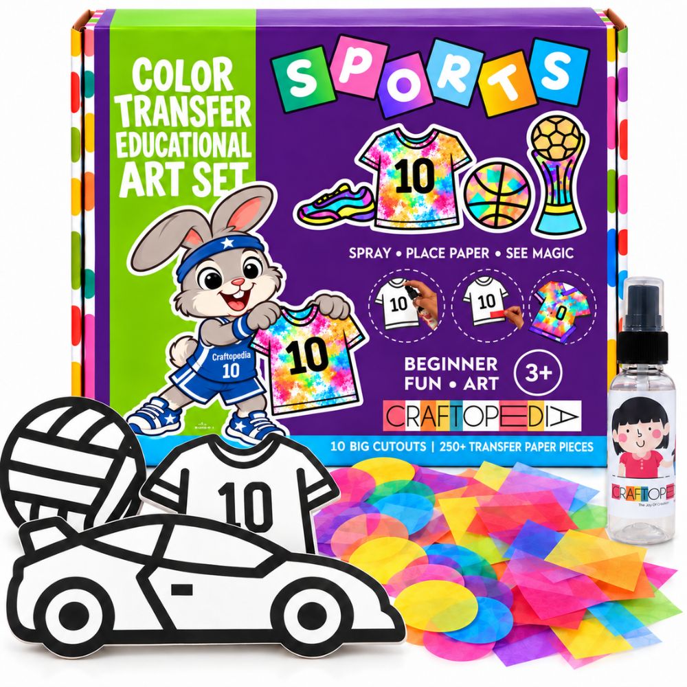 Art Craft Kit - Transfer Paper Sports