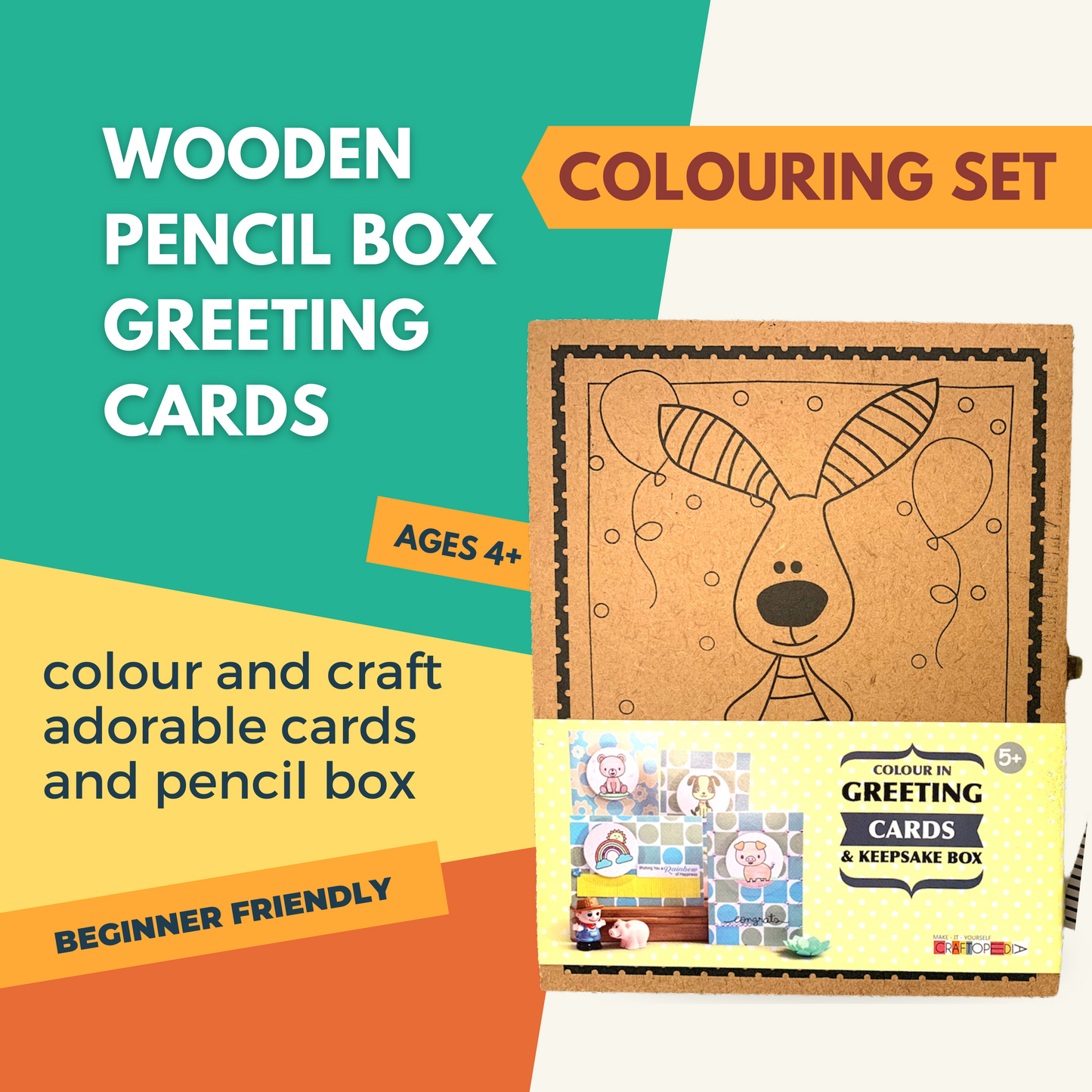 Colour In Greeting Cards & Keepsake Box