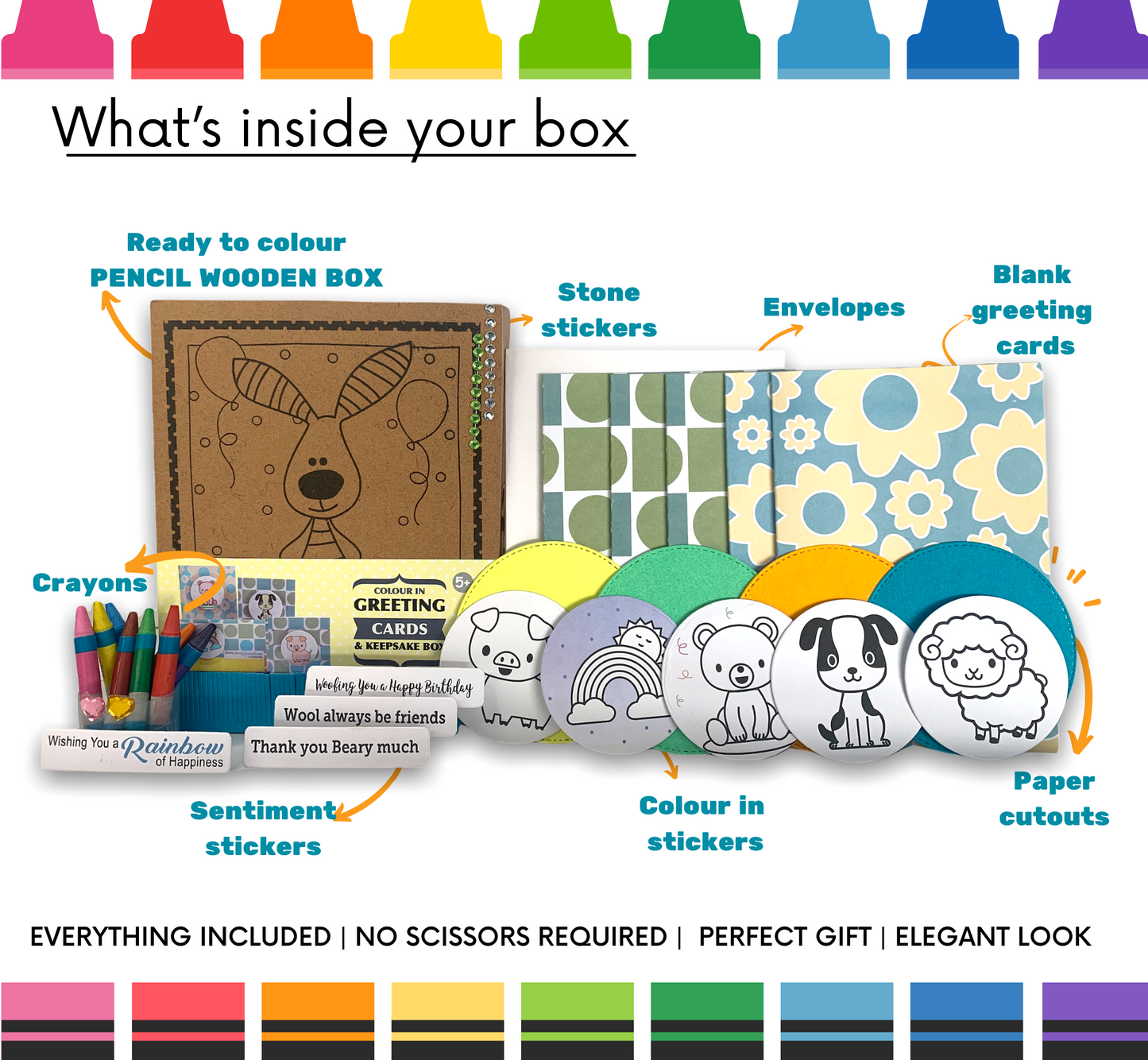 Colour In Greeting Cards & Keepsake Box