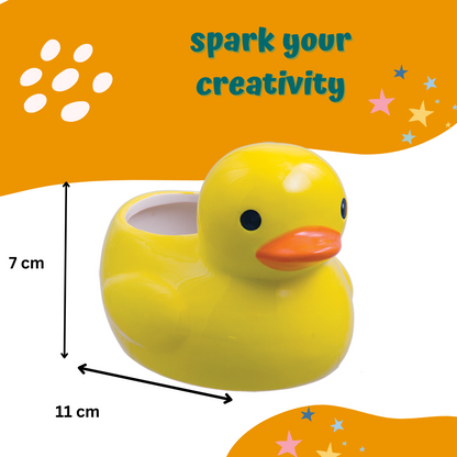 Paint Your Own Planter - Duck