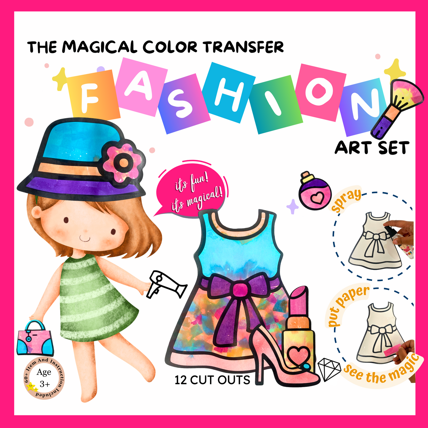 The Magical Color Transfer Paper Art - Fashion