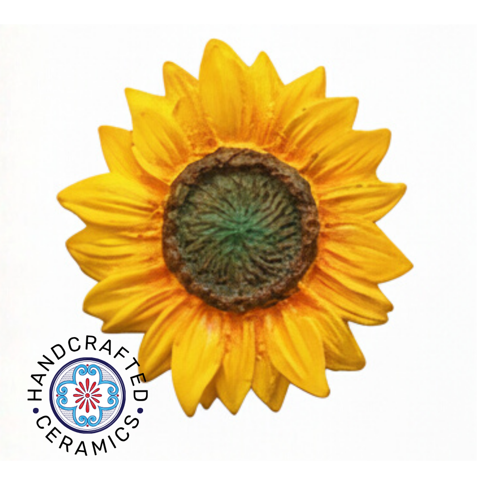 Handmade Fridge Magnet - Sunflower