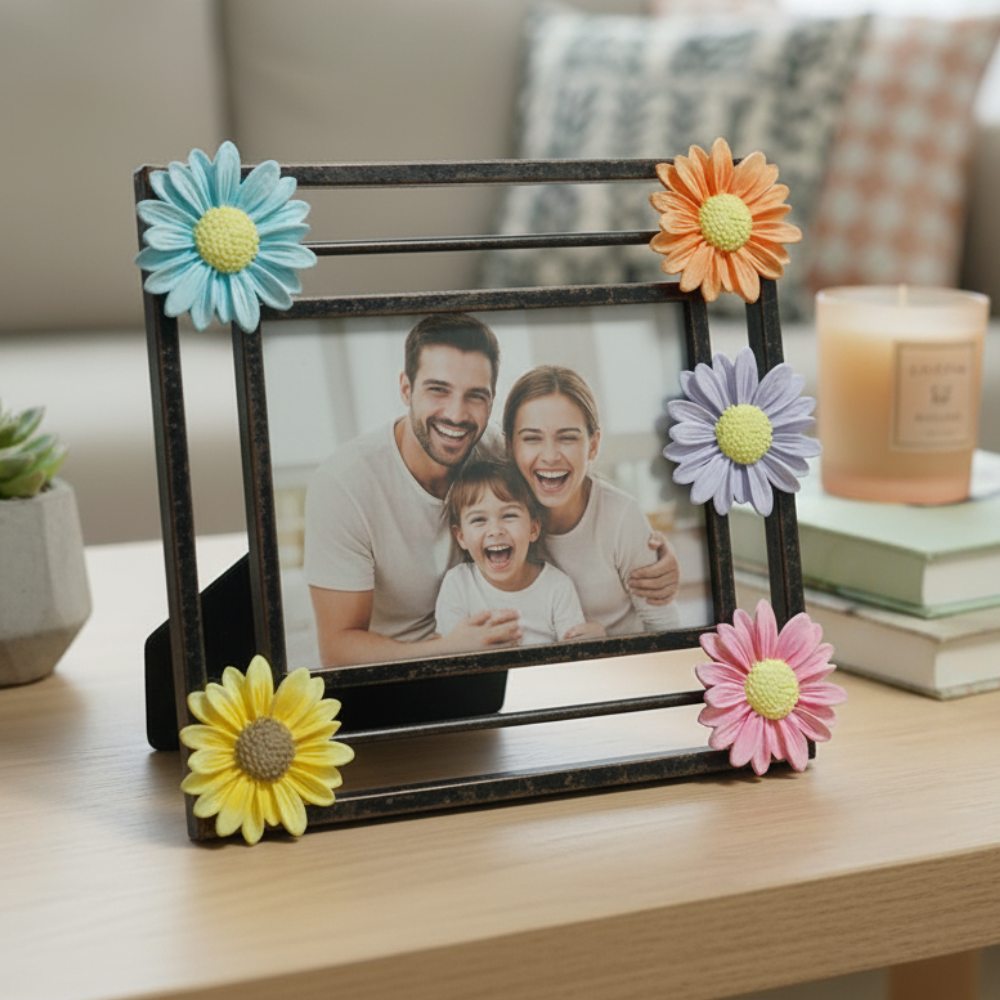 Handmade Fridge Magnet - Daisy