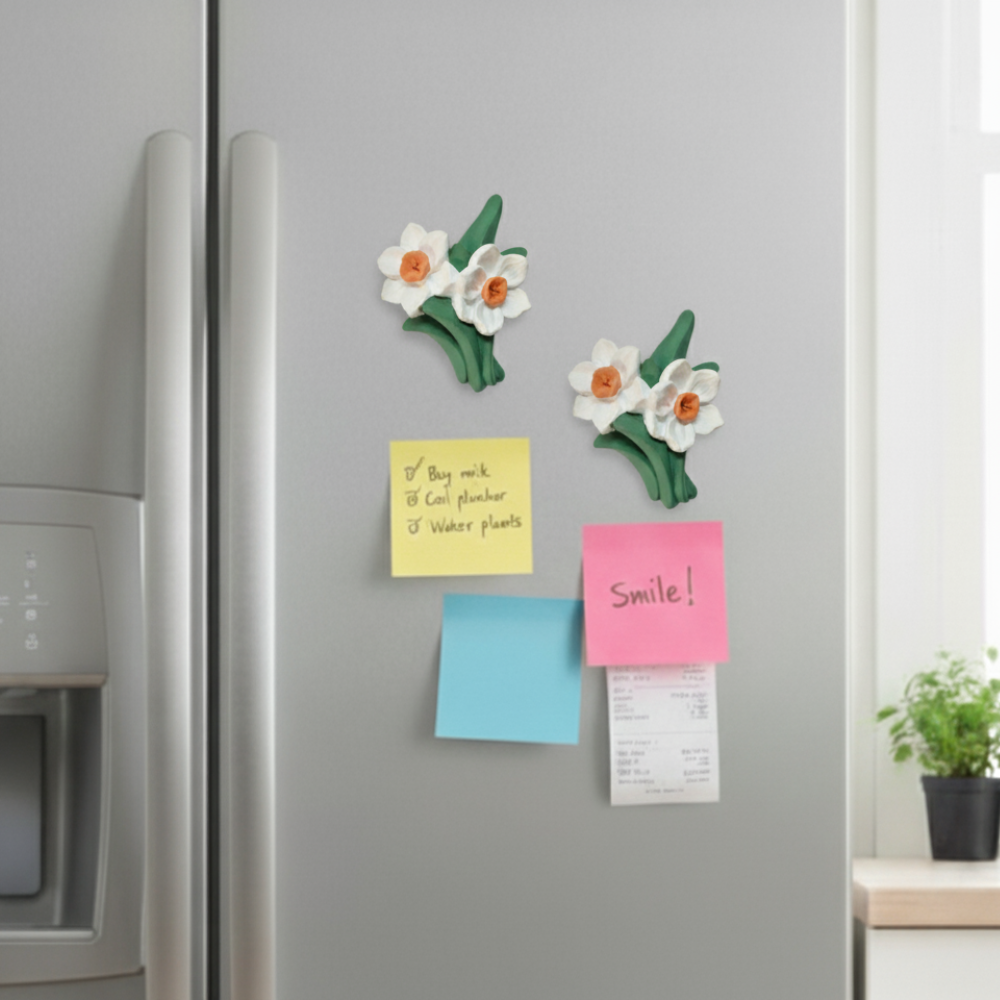 Handmade Fridge Magnet - Daffodil