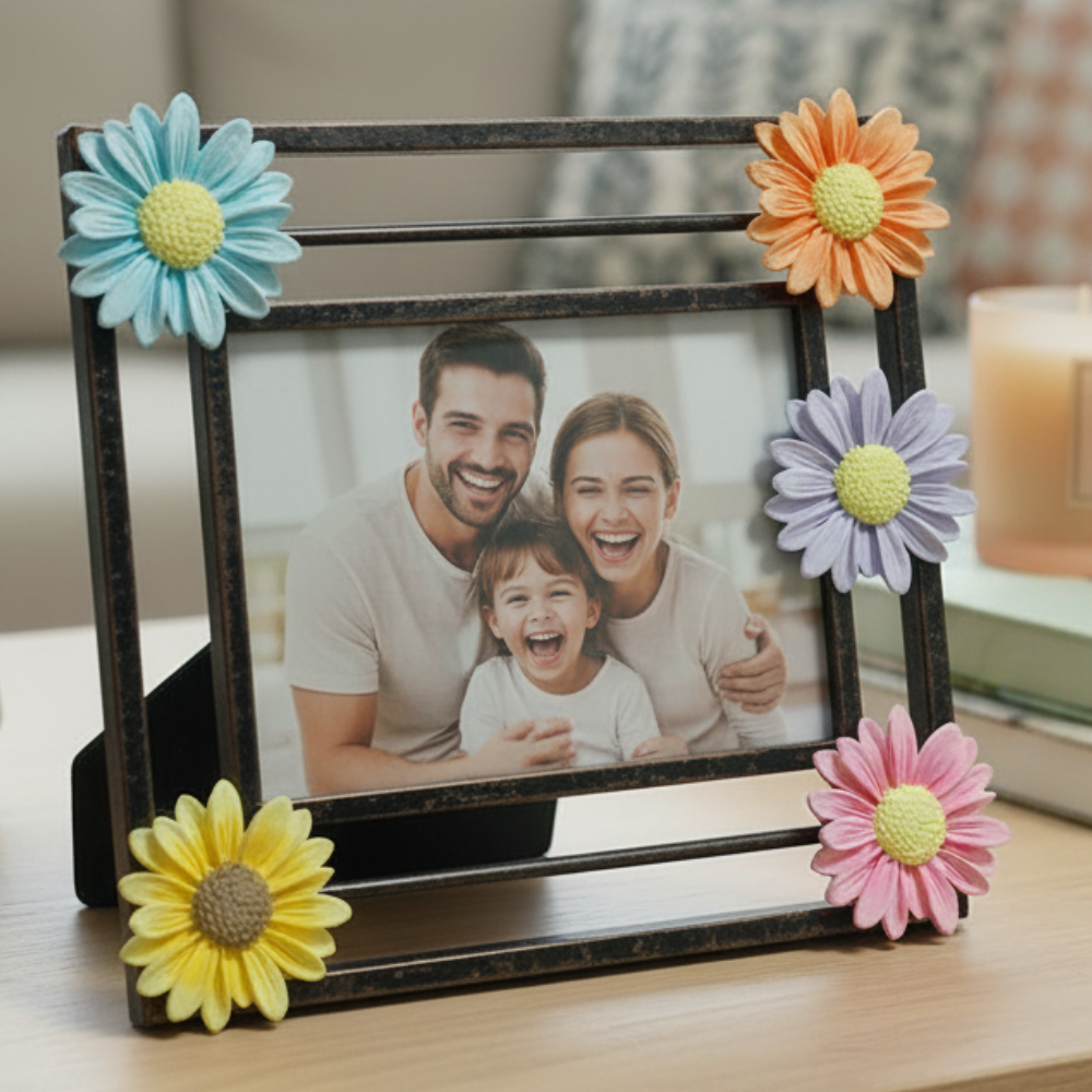 Handmade Fridge Magnet - Daisy