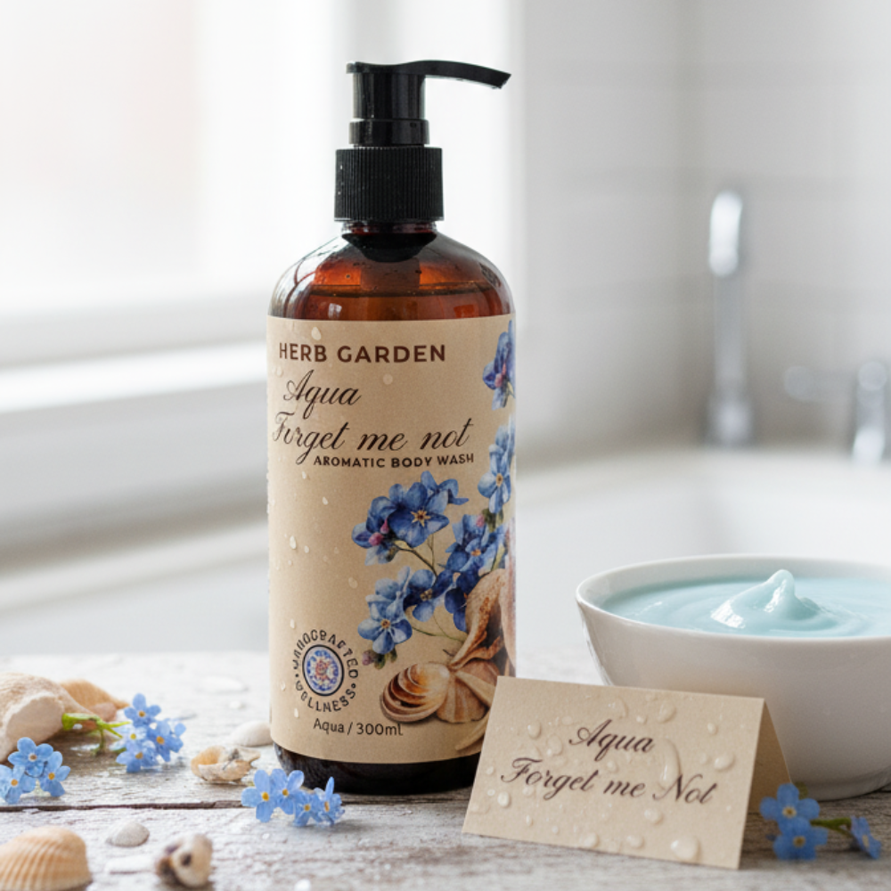 Herb Garden Aqua Aromatic Body Wash - 300 Ml