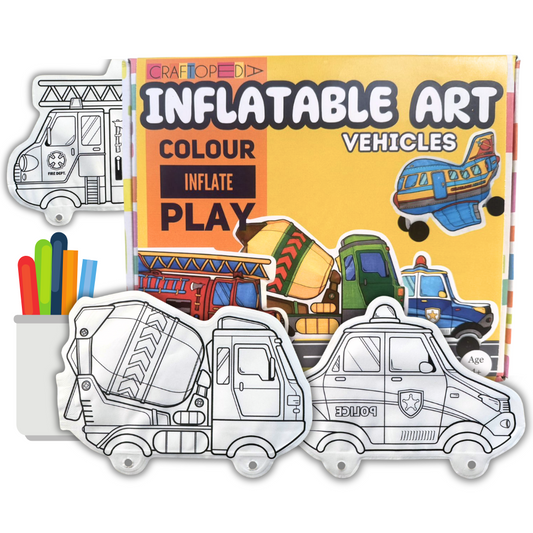 Vehicle Inflatable Art and Craft Kit