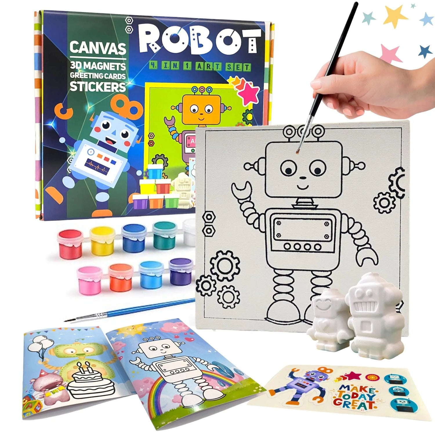 Robot Canvas Painting kit